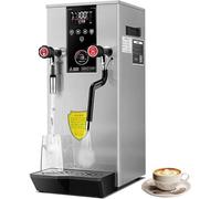 Montalatte, commerciale con valvola vapore a 360°, 5 preimpostazioni di temperatura e display LED, ideale per montare il latte per tè, cioccolata calda, cappuccino e latte