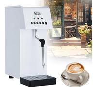 Montalatte, commerciale e a vapore, macchina elettrica, con display a LED, ugello vapore a 4 fori, impermeabile IPX3, riscaldamento rapido, per tè, caffè, dessert