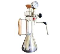 Montalatte E Vaporizzatore, Vaporizzatore For Latte Ad Acqua Bollente, Bollitore Da 350 Ml, Con Manometro Max-9 Bar, Piano Cottura Elettrico In Ceramica A Fiamma Libera