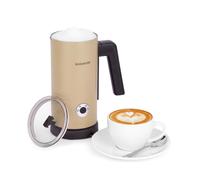 Montalatte elettrico 300 ml oro acciaio