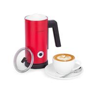 Montalatte elettrico 300 ml rosso acciaio