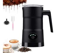 Montalatte Elettrico, 350ml Montalatte Automatico E Vaporiera, Silenzioso, Macchina per Schiumare Latte Caldo E Freddo con Controllo Automatico della Temperatura in Acciaio Inossidabile