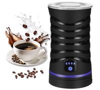 Montalatte elettrico 4 in 1 con rivestimento antiaderente per montalatte caldo e freddo, spegnimento automatico, ideale per caffè e latte