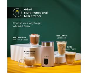 Montalatte elettrico automatico CHiATO milkPLAY - Crema