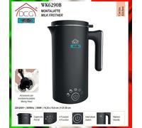 Montalatte Elettrico DCG 500W 4 Funzioni Schiuma Latte Caldo Cioccolata CE