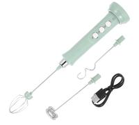 Montalatte Elettrico Portatile Mini Ricaricabile, Frusta Verde 1200mah
