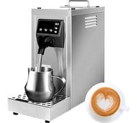 Montalatte Elettrico Professionale (220V), 1450W, Con Serbatoio Rimovibile Da 800 Ml E Temperatura Regolabile 40°C A 90°C, Ideale Per Bar Negozi Di Bubble Tea