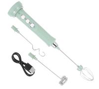 Montalatte Elettrico Ricaricabile Portatile Mini Frusta Verde 1200mah