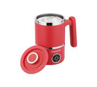 Montalatte elettrico rosso 400 W con display touch multifunzione rosso