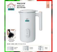 Montalatte Elettrico Schiumalatte 4 Funzioni Latte Caldo Schiuma Cappuccino 500W
