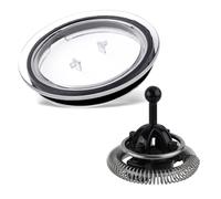 Montalatte Frusta di Ricambio per Nespresso Aeroccino 3/4/XL, e Coperchio Compatibile con Aeroccino 3 Parti di Ricambio per Montalatte