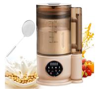 Montalatte, macchina per latte di soia da 1,5 l, macchina per latte di noci con taglierina a 12 lame, timer 24 ore e mantenimento in caldo, macchina antiurto per latte di soia, mandorle e la