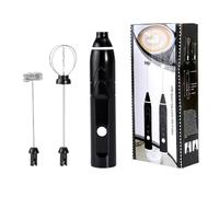 Montalatte manuale - ricaricabile con frusta a doppia molla | schiumatoio per caffè ricaricabile | frusta manuale per latte, miscelatore a batteria per casa, cucina, ristorante