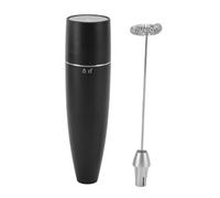 Montalatte portatile, a batteria, per latte macchiato e cappuccino, mini frusta portatile per caffè e cioccolata calda, design facile da pulire