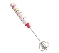 Montalatte portatile con manico antiscivolo rotativo | Miscelatore portatile per uova per caffè latte bevanda crema farina salsa miscelazione frullare battere mescolando mescolando