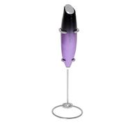 Montalatte portatile con supporto, viola e nero, Adler AD 4499, Cappuccino