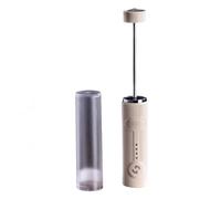 Montalatte portatile elettrico palmare frusta da cucina portatile per frullati di caffè cioccolata calda dessert montalatte ricaricabile per panna e latte
