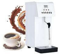 Montalatte professionale, impermeabile IPX3, capacità 6 l, 2500 W ad alta potenza, completamente automatico, vapore, con display LCD, ideale per gli amanti del caffè espresso