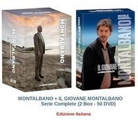 MONTALBANO + IL GIOVANE MONTALBANO - Serie Complete (2 Box - 50 DVD)