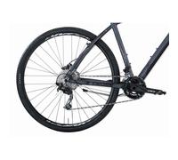Montana Bikes X-cross Man 700 Deore 2024 Bike Argento 46 Black / Grey