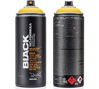 Montana Black 400ml - Vernice spray opaca - colore blk1030 - Giallo