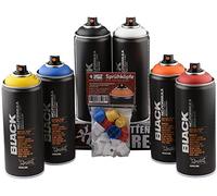 Montana Black - 6 bombolette spray da 400 ml