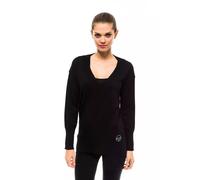 Montana Blu Black Wool Women Sweater - IT48|XXL