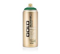 Montana Cans 285080 Montana Spray Oro 400 ML, gld400 - 6060 Fern Green