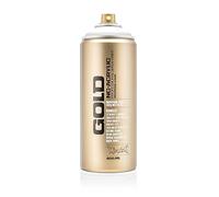 Montana Cans 285820 Spray Oro, gld400, s9120, 400 ML, Shock White Pure