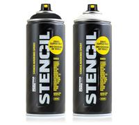 MONTANA CANS 472732 - Stencil 9000, colore: Nero