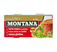 Montana Carne Gel Linea Oro 140g (Confezione da 2)