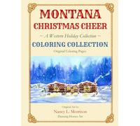 Montana Christmas Cheer: A Western Holiday Coloring Book