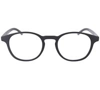 Montana Eyewear Occhiali da lettura extra piatti MR52 in plastica con cerniera a molla e custodia nera + 1,50 dpt