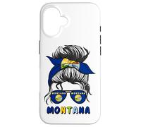 Montana Girl USA Montana Mom Womens Custodia per iPhone 16