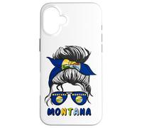 Montana Girl USA Montana Mom Womens Custodia per iPhone 16 Plus
