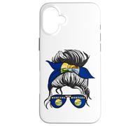 Montana Girl USA Montana Mom Womens Custodia per iPhone 16 Plus