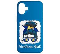 Montana Girl USA Montana Mom Womens Custodia per iPhone 16 Plus
