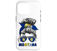 Montana Girl USA Montana Mom Womens Custodia per iPhone 16 Pro