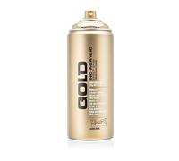 Montana Gold 400 ml - Bomboletta di vernice spray acrilica oro cromato - goldchrome effetto specchio
