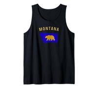 Montana Grizzly Stato Canotta