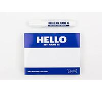 Montana "Hello my name is..Stiker + pennarello blu