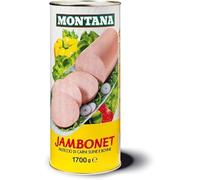 Montana Jambonet, Carne in Scatola di Suino e Bovino, 6 Confezioni da 1700g
