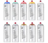 Montana MARBLE Effect Spray - Vernice spray ad alta copertura per effetto marmo realistico - alta pressione - 400ml EM1000 Giallo Marmo