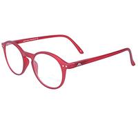 MONTANA - Occhiali da lettura in plastica con cerniera a molla in rosso + 1,50 dpt