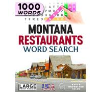 Montana Restaurants Word Search: Large Print