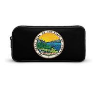 Montana State Seal - Astuccio per penne e matite, ad alta capacità, per articoli di cancelleria, trucchi, cosmetici, organizer per uomini e donne, Stile:, 22*12*5cm, MHXYZHW