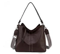 Montana West Borsa Hobo per donna borsa a tracolla in pelle da donna borsa a tracolla chic, Caffè-Special Editionupgrade