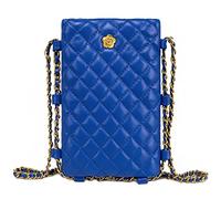 Montana West Portafoglio per cellulare con blocco RFID, piccola borsa a tracolla da donna, mini portafoglio per cellulare, con slot per carte di credito, Azzurro