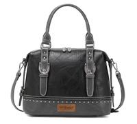 Montana West Wrangler Borse e borse Borsa a tracolla a tracolla, WG48-S5110, nero