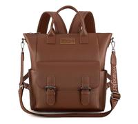 Montana West Wrangler, zaino da donna convertibile medio, borsa tote bag con tracolla per viaggi e lavoro, Marrone, Medium, Tempo libero